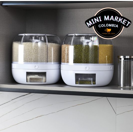 Dispensador de Alimentos Giratorio Premium ™